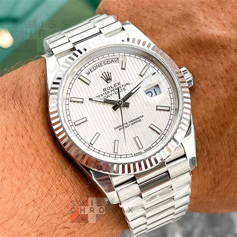 rolex 228238 vs 228239|Rolex day date 40 228239.